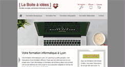 Desktop Screenshot of formation-informatique-a-lyon.com